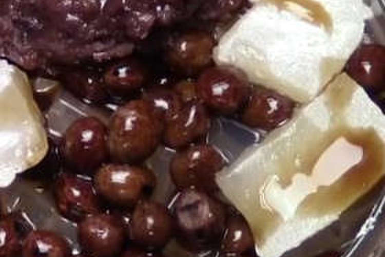 あんみつ みつ豆 レシピ 作り方 By 和菓子の早稲田屋 クックパッド 簡単おいしいみんなのレシピが353万品