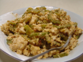 ゴーヤチャンプル(豆腐入り)