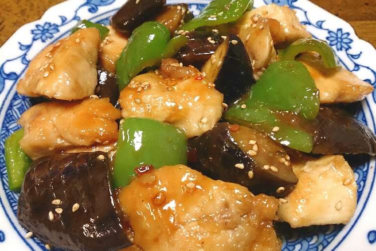 茄子とピーマンの中華炒め レシピ 作り方 By モーリー食堂 クックパッド 簡単おいしいみんなのレシピが352万品