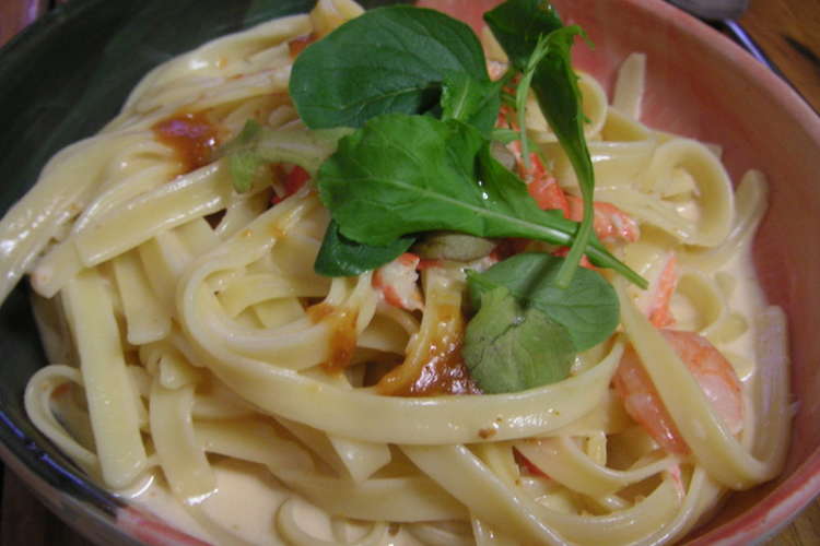 かにウニクリームパスタ レシピ 作り方 By ユッカ クックパッド