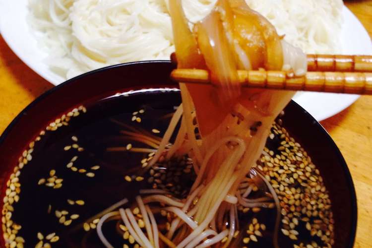 超簡単☆あったかタマネギそうめん！