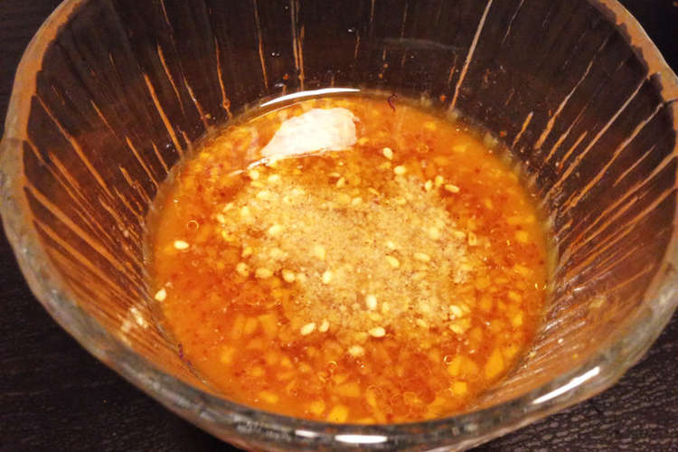 胡麻味噌うま辛 アレンジ素麺つゆ レシピ 作り方 By Roosam クックパッド