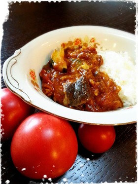 簡単☆夏野菜のトマトカレー