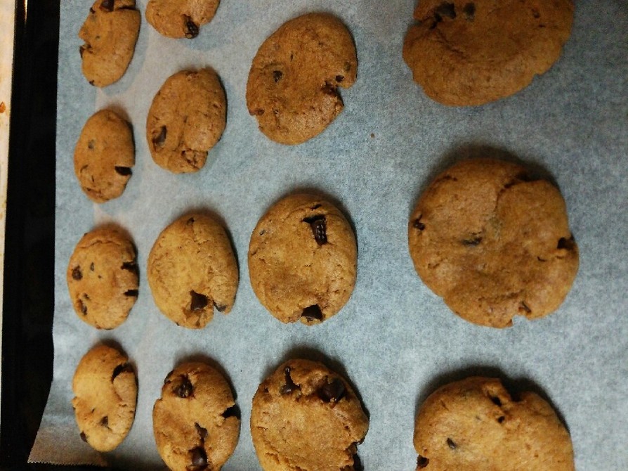 簡単チョコチップクッキーの画像