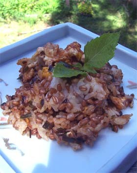 焦がし“にらジャン”炒飯