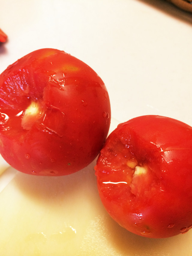 トマト料理用のトマト冷凍保存の画像