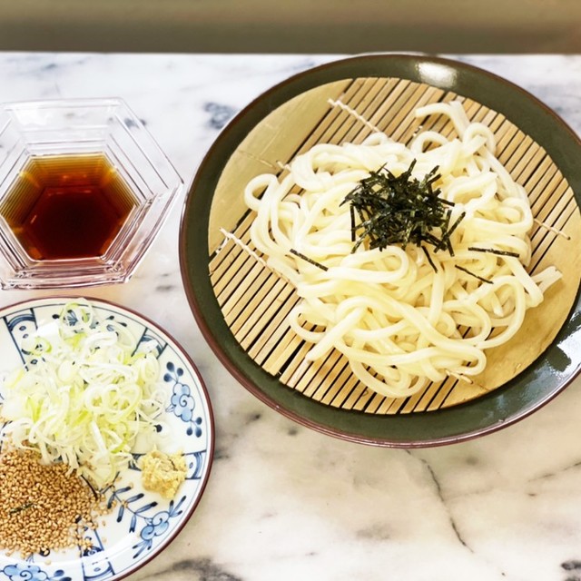 三種の薬味 ざるうどん レシピ 作り方 By ナピト クックパッド
