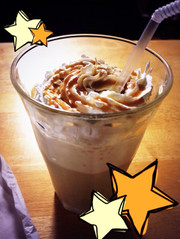お家で!キャラメルフラペチーノ☆の写真