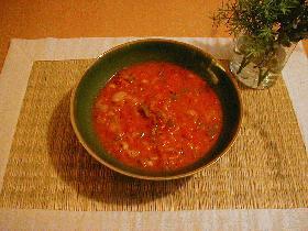 野菜たっぷりトマトスープ