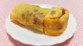〖蜂蜜と胡桃の甘~い卵焼き♩〗