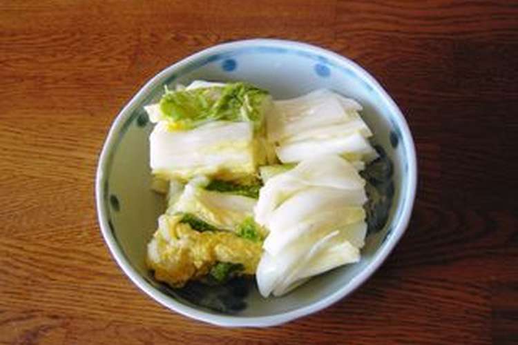 樽漬け白菜 レシピ 作り方 By Ohashi クックパッド