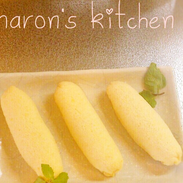 シフォン生地で作る 無添加の東京ばな奈 レシピ 作り方 By Maron クックパッド 簡単おいしいみんなのレシピが378万品