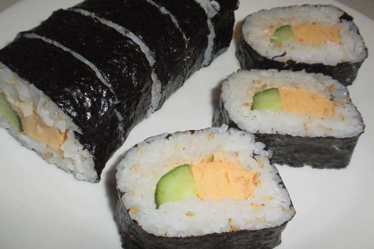 ツナマヨと卵焼きの巻き寿司 レシピ 作り方 By さわdesu クックパッド 簡単おいしいみんなのレシピが366万品