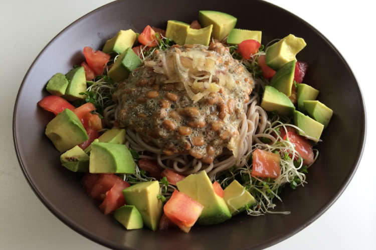 チアシード納豆蕎麦サラダ レシピ 作り方 By Cumico クックパッド 簡単おいしいみんなのレシピが375万品