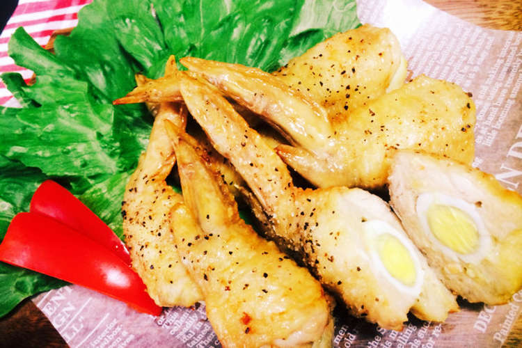 ノンフライヤーでヘルシー親子手羽餃子 レシピ 作り方 By Fine ママ クックパッド 簡単おいしいみんなのレシピが356万品