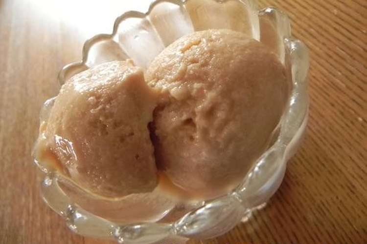 材料3つで簡単 ヘルシー黒みつ豆腐アイス レシピ 作り方 By 140 わんたるママ クックパッド 簡単おいしいみんなのレシピが355万品