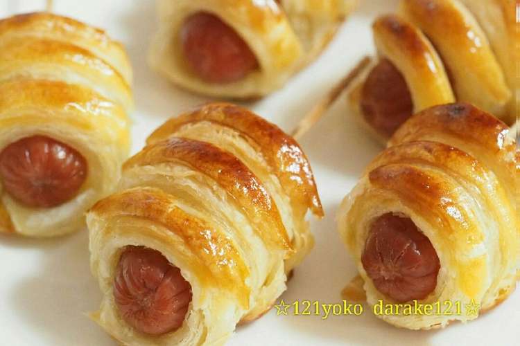 朝食 おやつに ウイニーでソーセージパイ レシピ 作り方 By よっぴ 121 クックパッド 簡単おいしいみんなのレシピが374万品