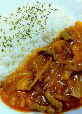 市販ルーいらず♪子どもが喜ぶハヤシライス