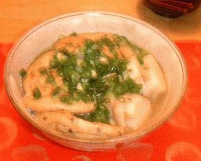 がんもと山芋の関西風煮物の写真