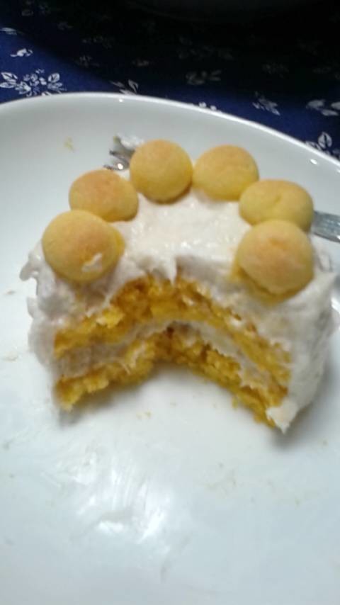 一歳のお誕生日に☆ヘルシー本格ケーキ の画像