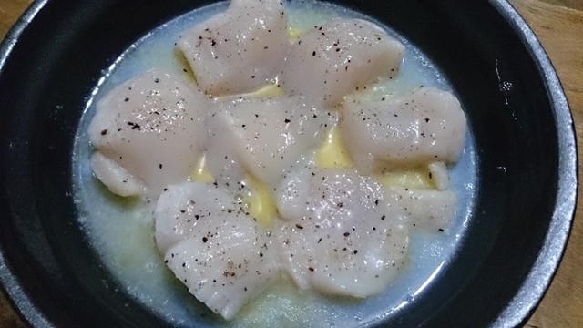 簡単 冷凍ほたて貝柱の醤油バター酒蒸し レシピ 作り方 By まぼまぼこ クックパッド 簡単おいしいみんなのレシピが352万品