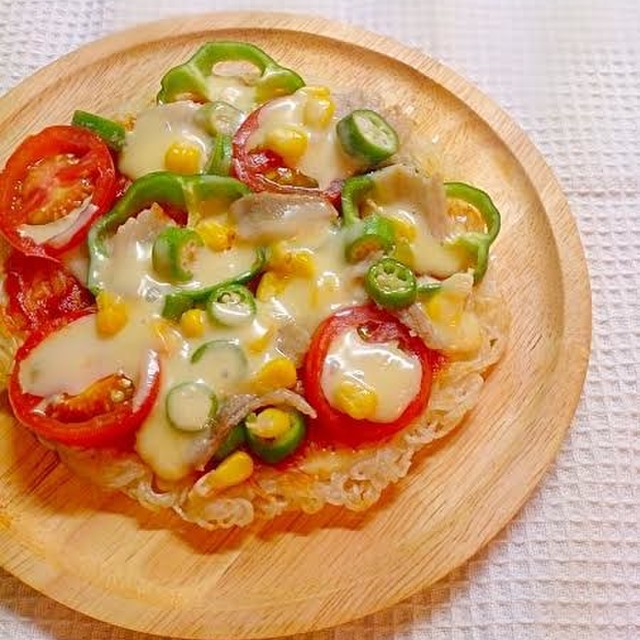 フライパンで大変身 そうめんがピザに レシピ 作り方 By 夏美カン クックパッド 簡単おいしいみんなのレシピが354万品