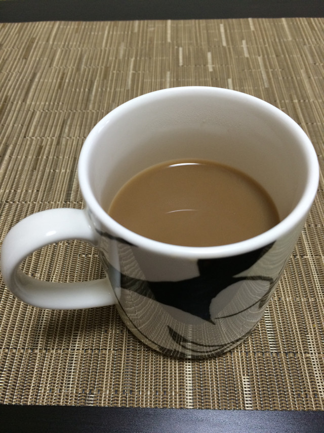 ノンカフェイン！麦茶でコーヒー風の画像