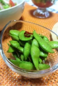アンチョビペペロン枝豆