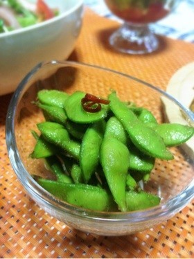 アンチョビペペロン枝豆の画像