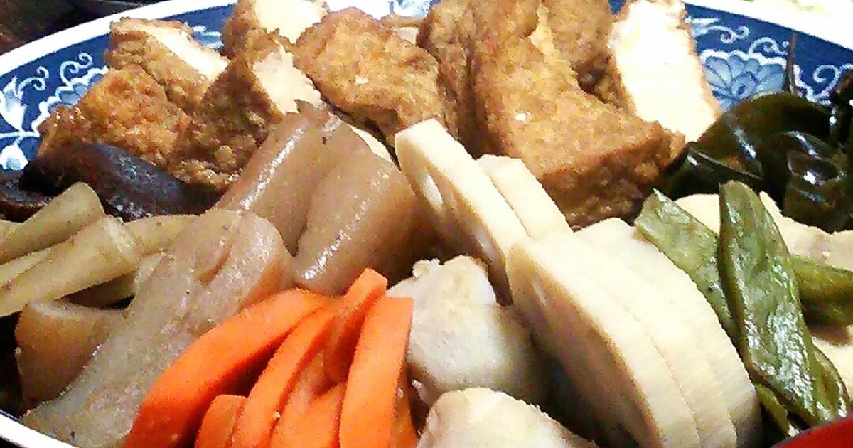 おばあちゃんのお煮しめ お盆用 レシピ 作り方 By Nodhy クックパッド 簡単おいしいみんなのレシピが373万品