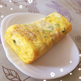 ブロッコリースプラウトの卵焼き