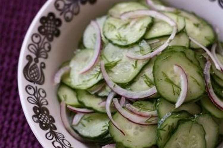 キュウリとディルのさっぱりサラダ レシピ 作り方 By Kt121 クックパッド 簡単おいしいみんなのレシピが357万品