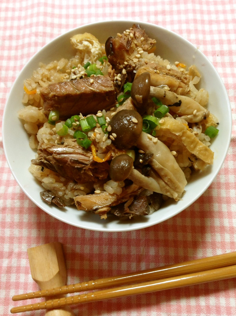 味付けさば缶で炊き込みご飯 by せつみか 【クックパッド】 簡単おいしいみんなのレシピが389万品