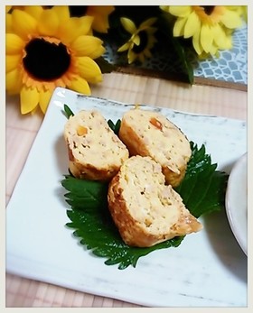 塩トマトの玉子焼き