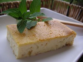 すりおろしりんごのチーズケーキ