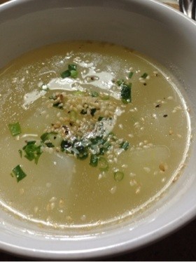 超簡単！冬瓜の中華スープの画像
