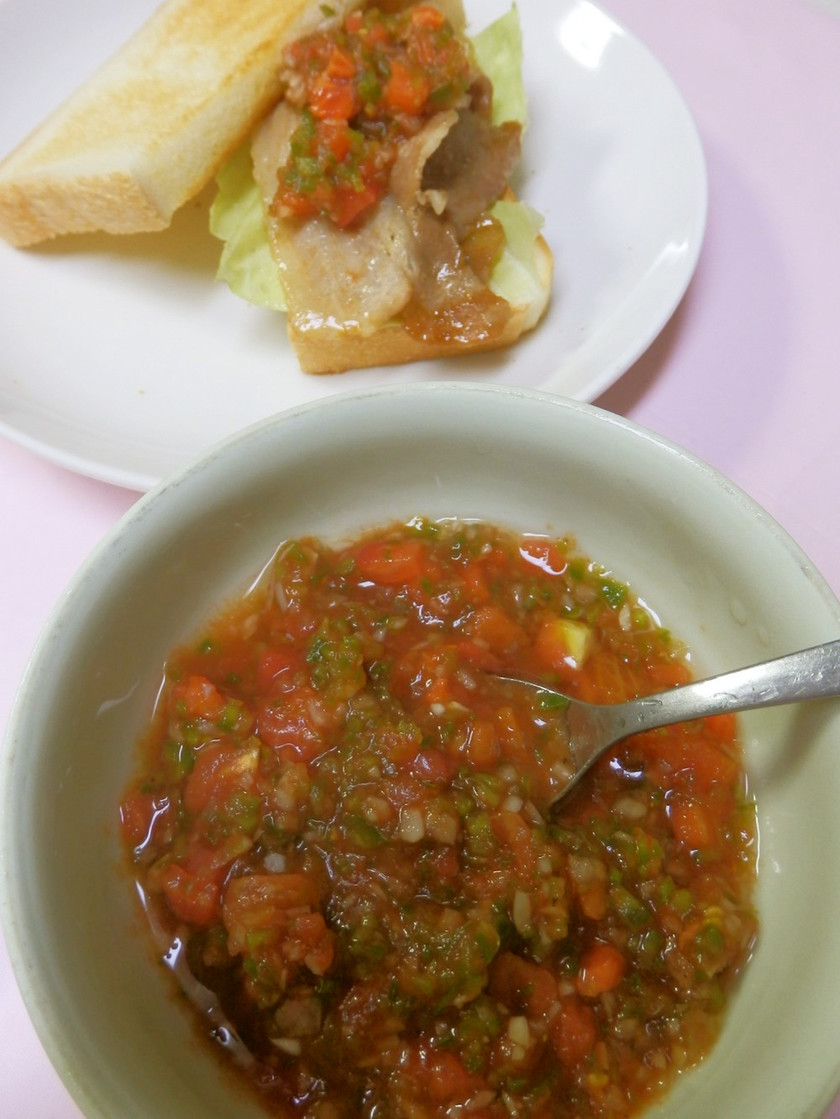 サルサスープのレシピ