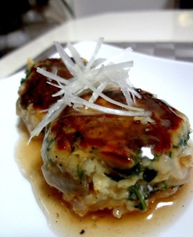 すき焼きリメイク☆豆腐バーグ