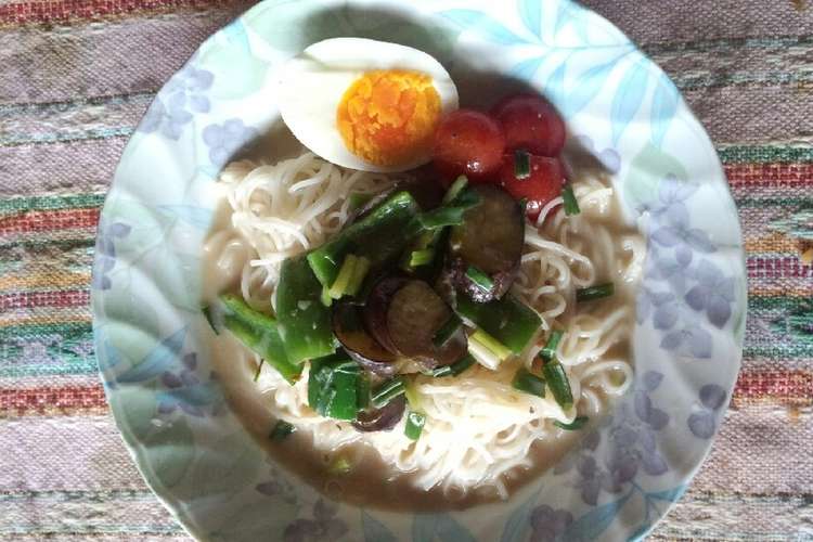 温かい豆乳そうめん レシピ 作り方 By Renca178 クックパッド 簡単おいしいみんなのレシピが352万品