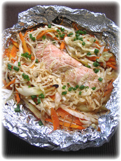 薬膳家レシピ：鮭のチャンチャン焼きの写真