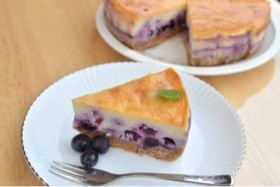 しむさんのブルーベリーチーズケーキの画像