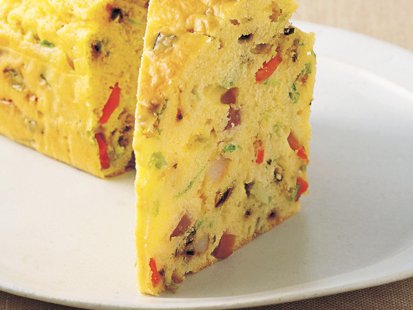 塩こぶ風味のケーク・サレ