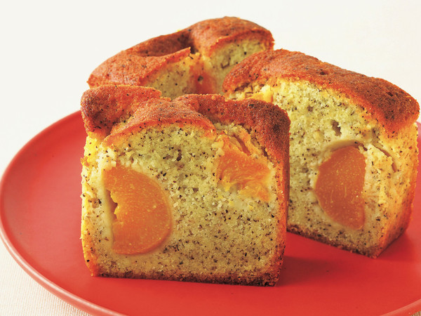 桃と紅茶のパウンドケーキ