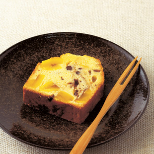 あずきと栗のパウンドケーキ日本酒風味