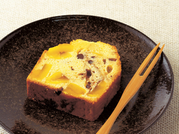 あずきと栗のパウンドケーキ日本酒風味