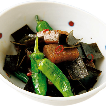 昆布とこんにゃくの炒め煮