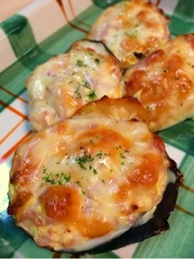 なすとベーコンの簡単♡オーブン焼き
