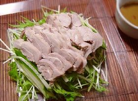 蒸し鶏サラダ☆ピリ辛棒々鶏風ソース