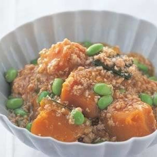 かぼちゃのそぼろ煮 By みんなのきょうの料理 クックパッドダイニング