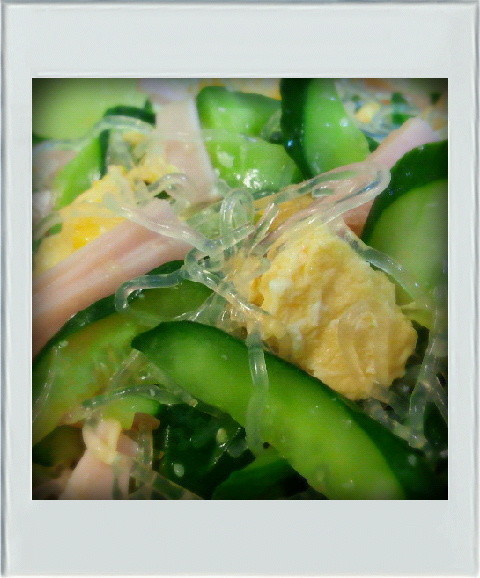 ■簡単副菜■マロニー海藻麺サラダ☆減量昼の画像